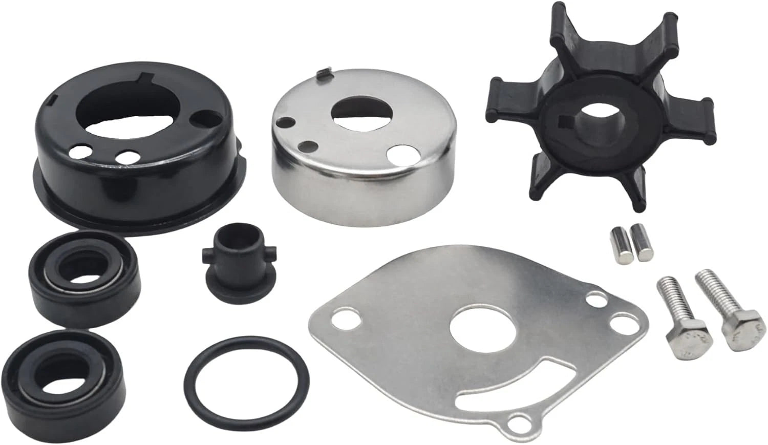 6a1-w0078-02-0<wbr/>0 Fits Yamaha Outboard 2 Hp 2t Water Pump Repair