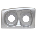Blank Lower Dash Panel Ranger Silver Plastic by Ranger