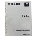 Yamaha Lit-18616-02-4<wbr/>2, Service Manual, F2.5b
