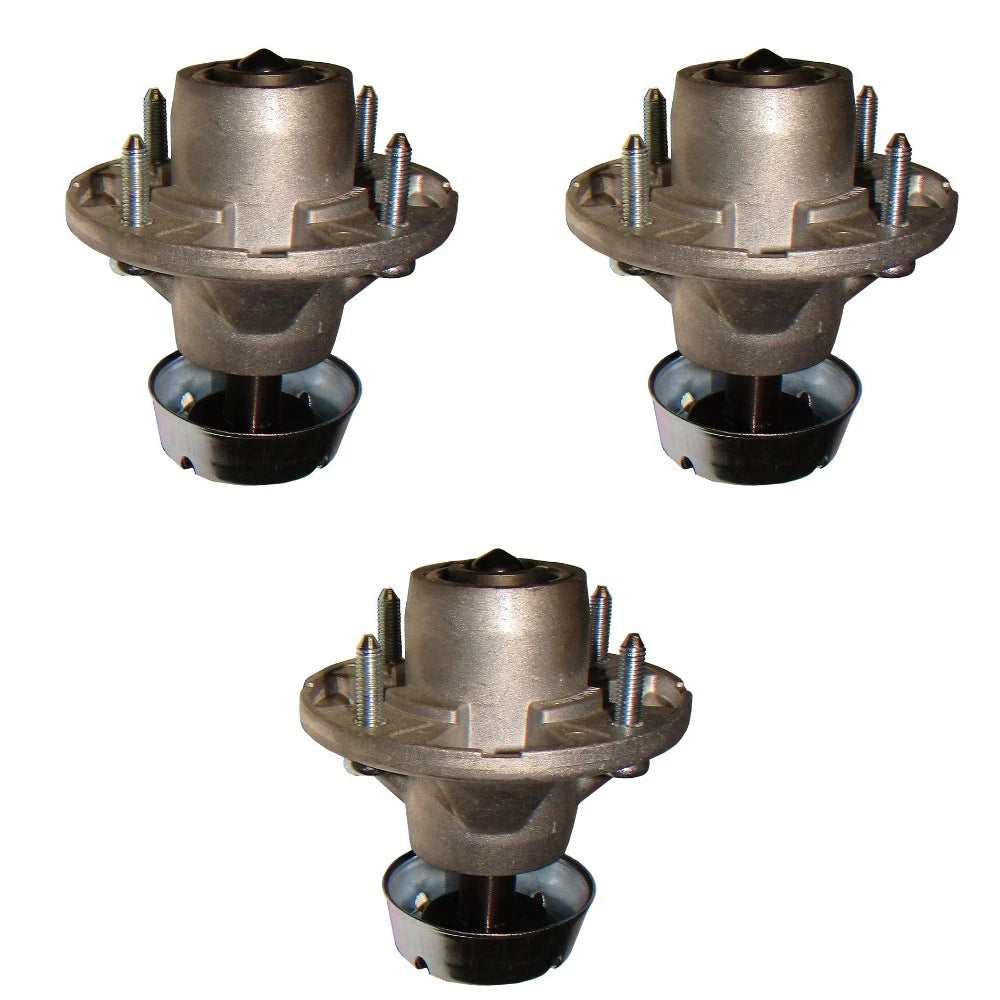 3pk Spindle Assembly Fits John Deere 54" Deck Am124498 Am131680