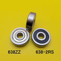 638ZZ Bearing Motor Spare Part Rubber Sealed