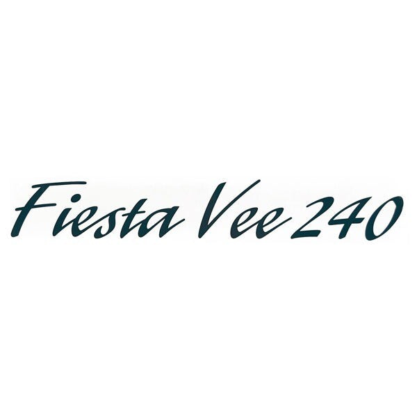 Rinker Boat Decal Sticker Fiesta Vee 240 by Rinker