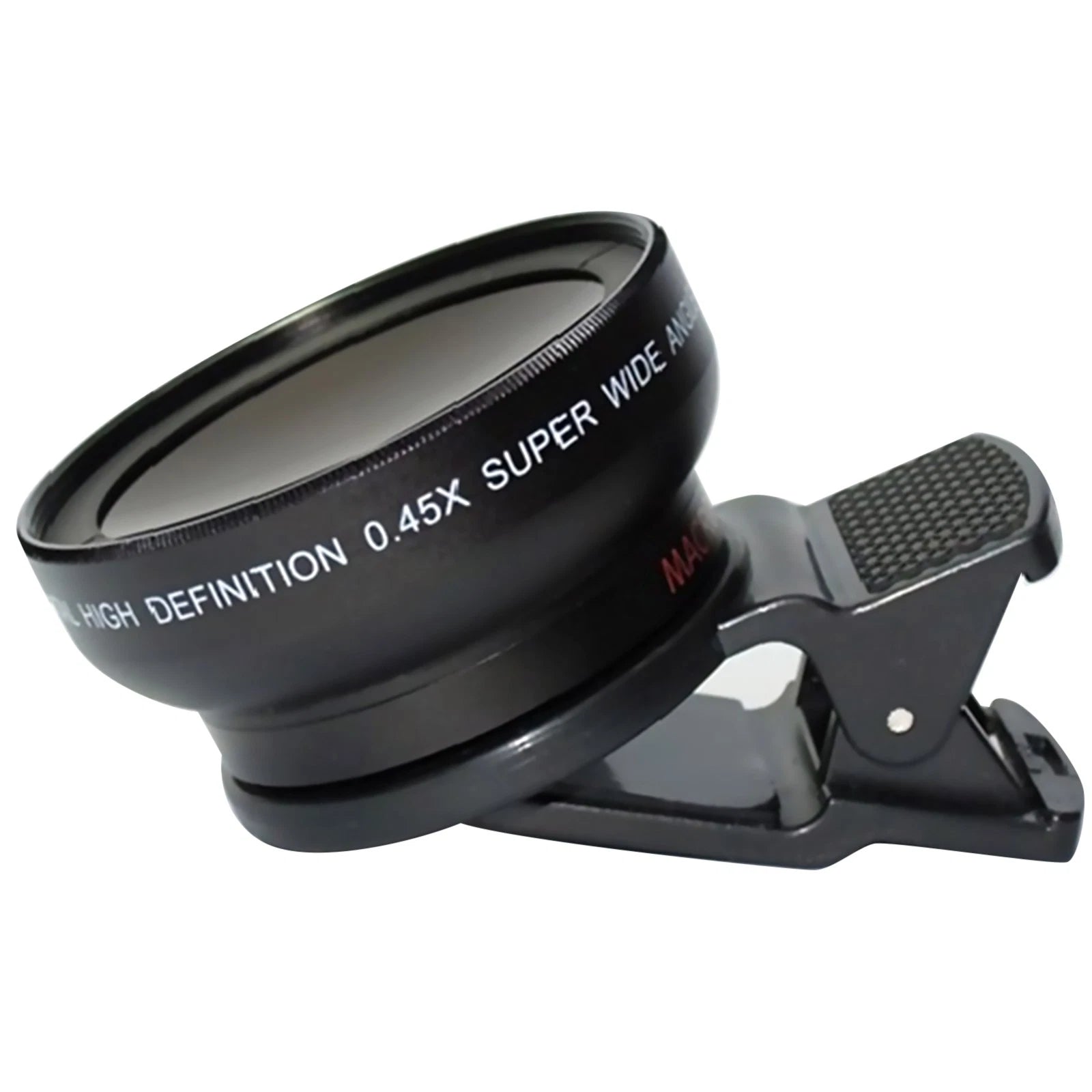 Universal Phone Cameras Lens Clip Kit 0.45x Wide Angle + 10x Macro