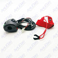 Fit Yamaha Handlebar Start Stop Kill Switch Box & Safety Lanyard