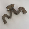 Wave-Shaped Grip Hair Clip in Premium Alloy