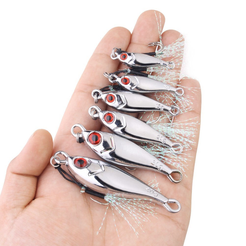 Holographic Spoon Jigs for Fishing