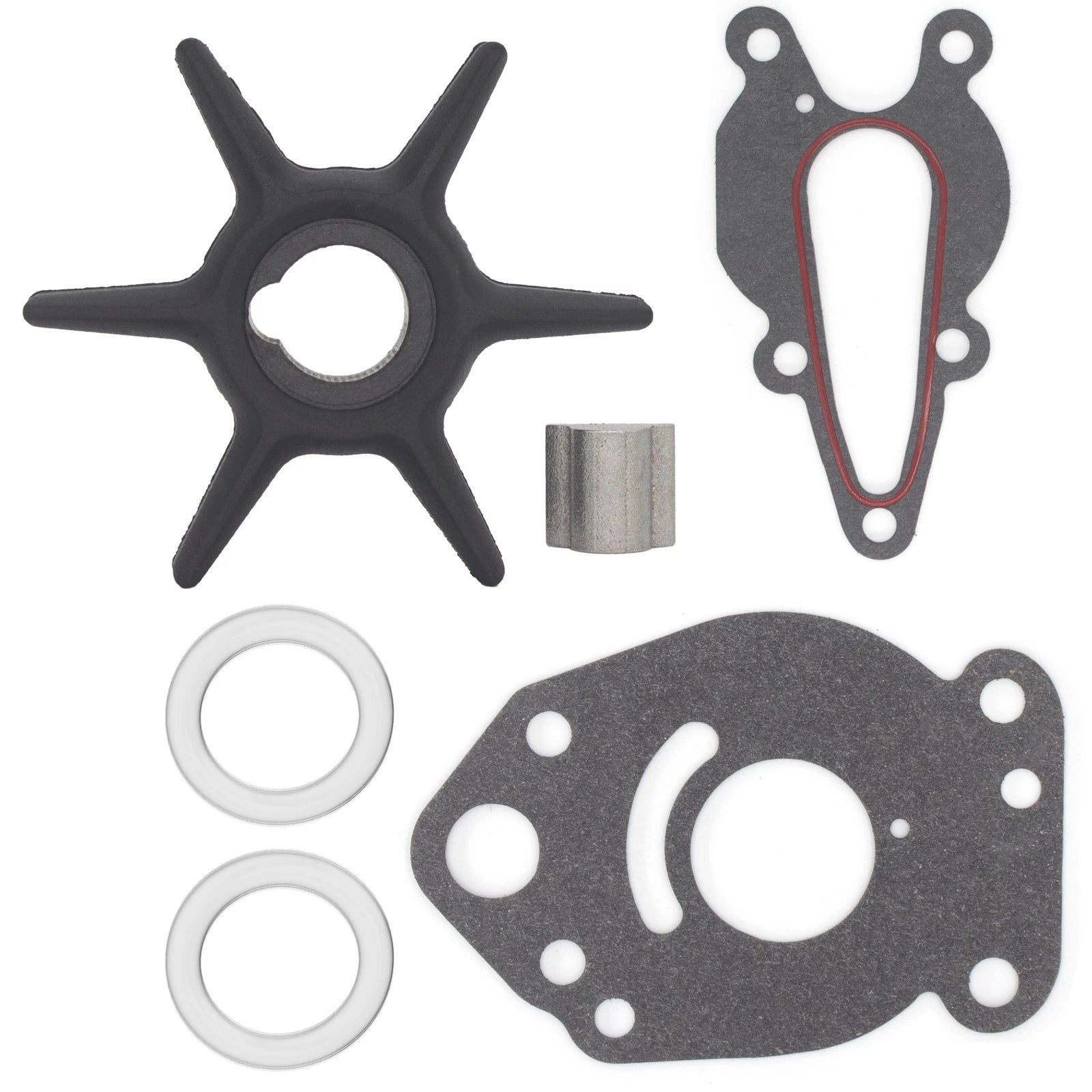 Outboard Water Pump Impeller Kit for Mercury 6HP/8HP/9.9HP/15HP