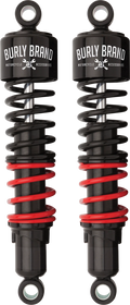 Burly Brand B28-1256 Stiletto Shocks - Fits Harley Flhtc & Flhtcu