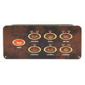 Boat Switch Panel Bentley 9 3/8 x 1 7/8 Inch by Bentley