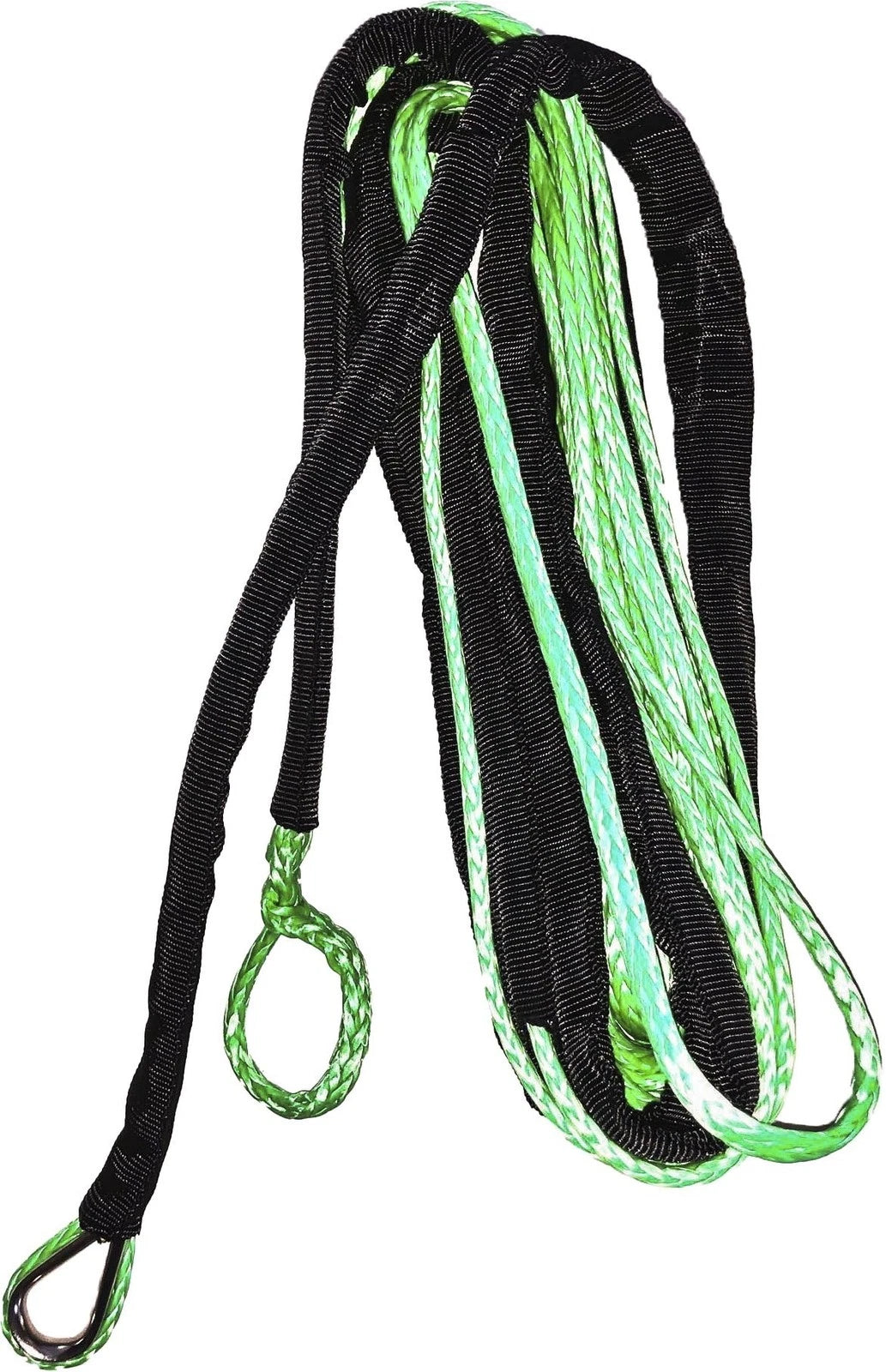 Open Trail Synthetic Winch Rope 3/16 In. X 50 Ft. Green For Atv/utv