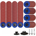 80pcs 2/3 Inch Roll Lock Quick Change Discs For Aluminum Oxide