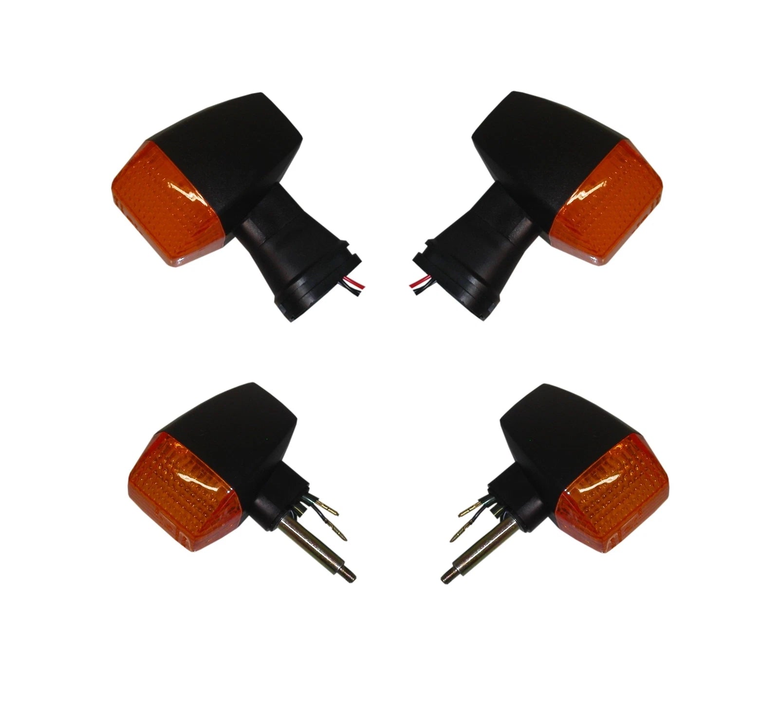Blinkers Complete Set Of 4 Front & Rear For Kawasaki Gpz 1100 Abs