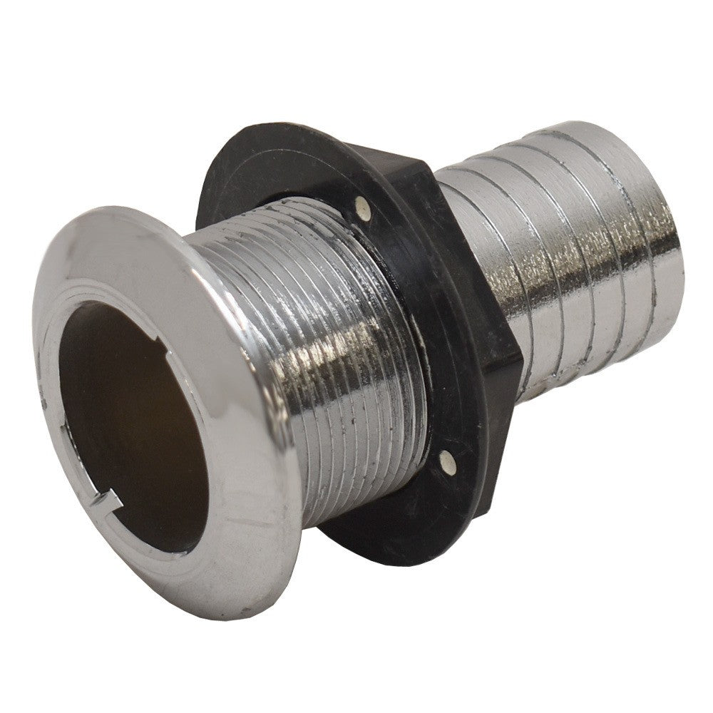 Straight Thru Hull Boat 1 1/2 Inch Plastic