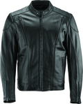 Kuryakyn River Road Race Leather Jacket Black 4xl With Ventilation &