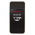 Carling Contura Iii Boat Rocker Switch Cover | Bilge 2 Actuator