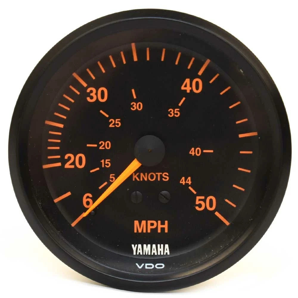 Yamaha Boat Speedometer Gauge Vdo-speed-50-0<wbr/>0 | Knots 3 3/8
