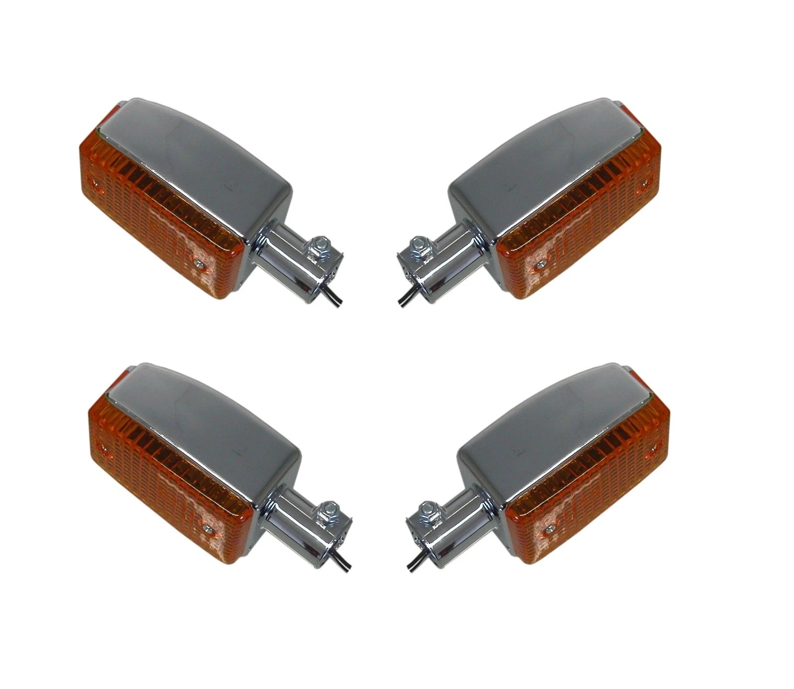 Turn Signals Complete Set Of 4 Front & Rear For Yamaha Xj 900 F