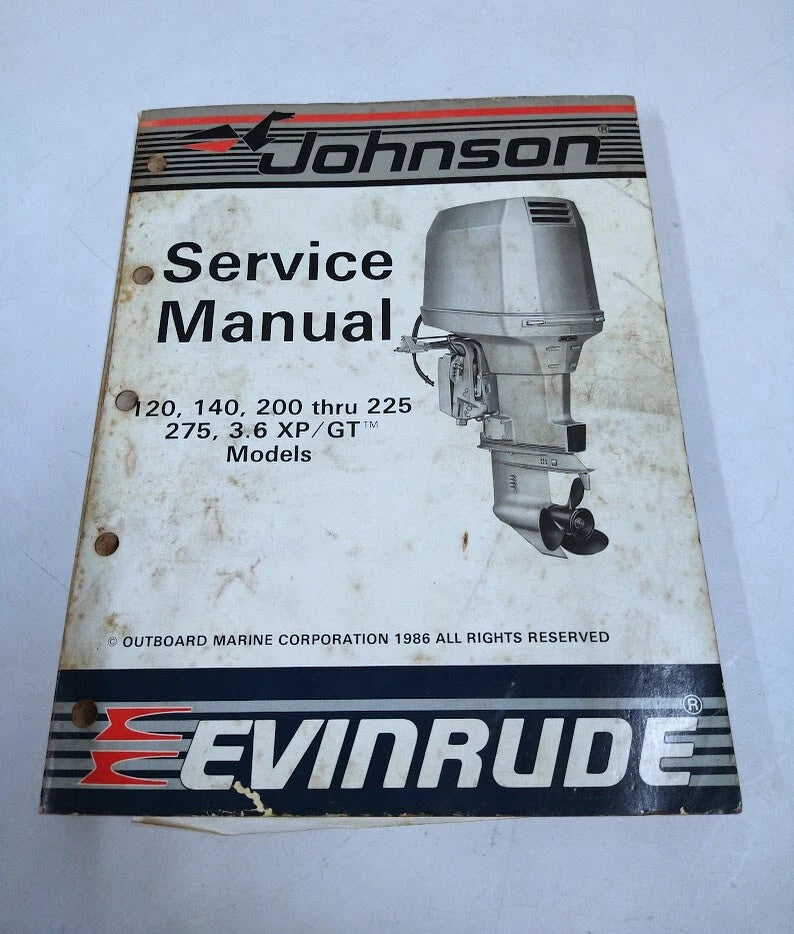 Johnson Evinrude 507619, ''cu" Loop V Service Manual
