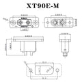 XT90HF Male Battery Connector