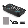 Car Hud Head Up Display Obd2 Powered Speedometer With Reflective Film