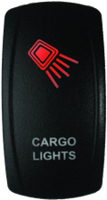 Dragonfire Racing Lighted Switch Cargo Lights On/off Red