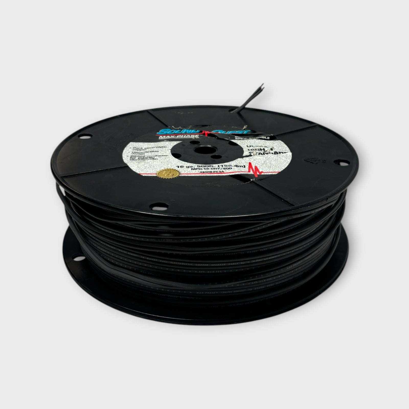 Sound Quest Drive Series Speaker Cable, 49008-25-5a/b, 16ga, 500ft