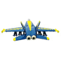 1*united States Navy Blue Angels F/a-18 Hornet Fighter Jet Die Cast