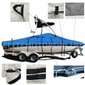 Deluxe V-hull Fishing Runabout Boat W/ski Wakeboard Tower Boat Cover