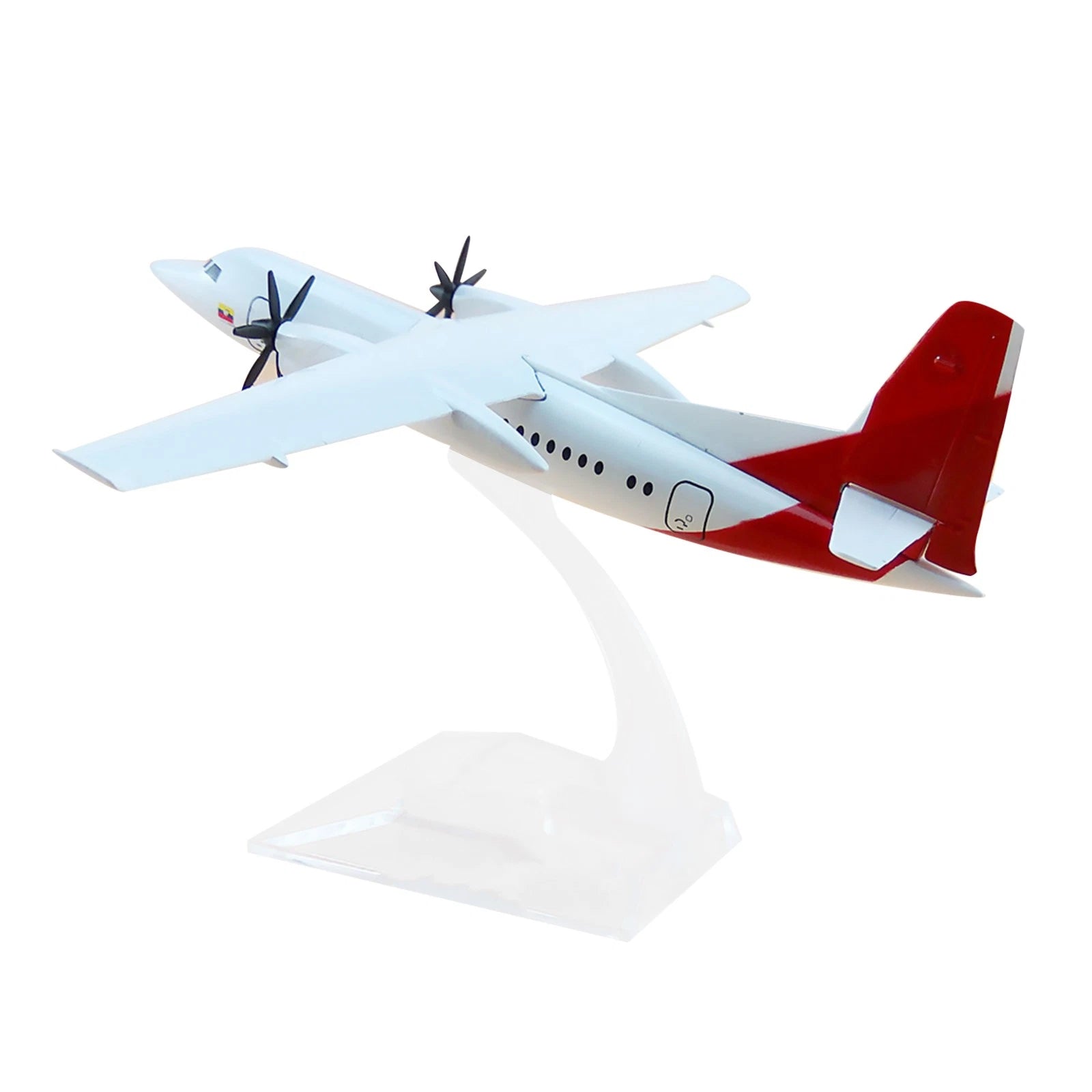 1:200 Air White Colombia Avianca Fok F50 Airlines Plane Diecast Model