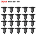 20x Cowl Grille Clip For-for-civic Del For Sol For Acura