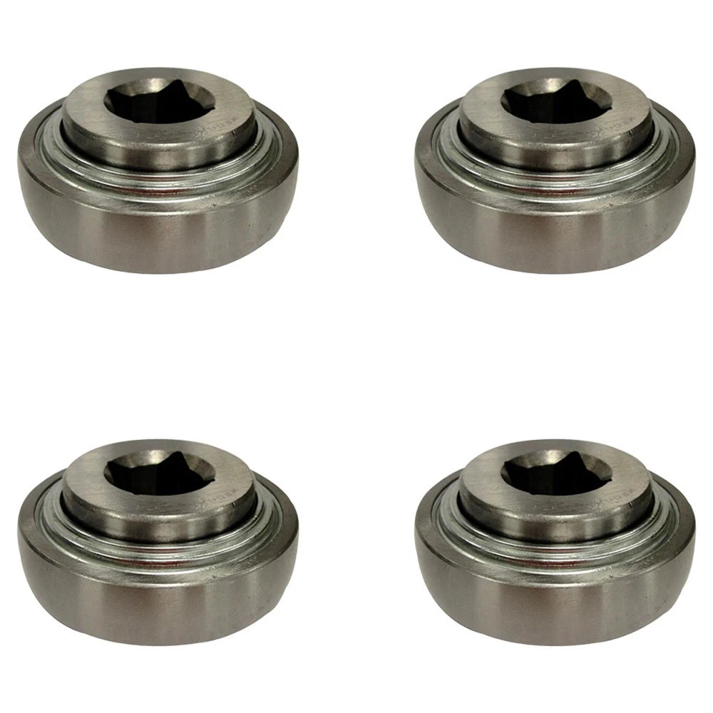 4 Of Disc Harrow Bearing 0.875" Square Bore X 1.438" Ir X 3.150" Od X
