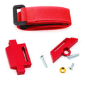 Metal Tall Battery Holder Mount With Strap For 1/10 Traxxas Slash 2wd