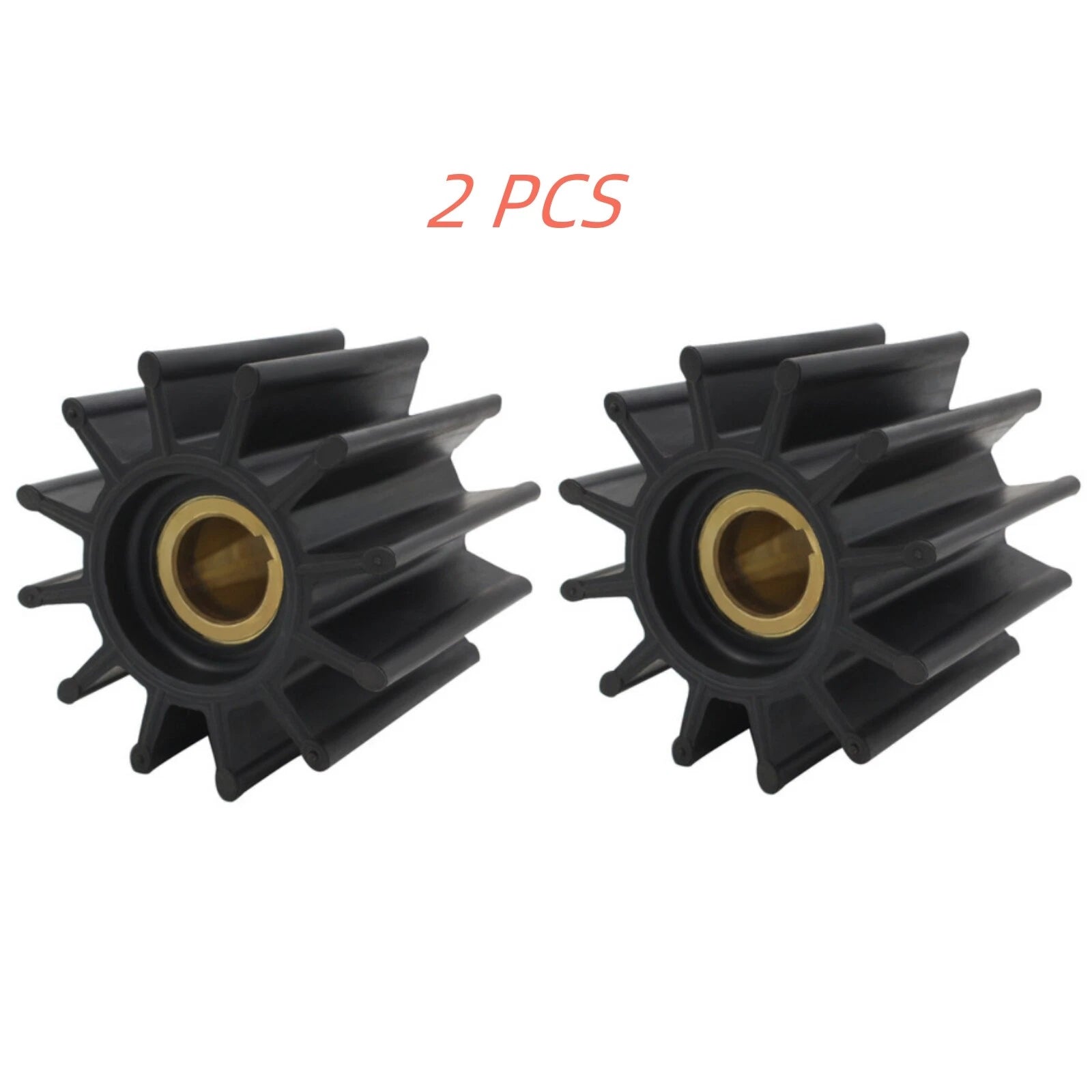 2-pack Impeller Impellers For Sherwood 17000k Cummins 3802444