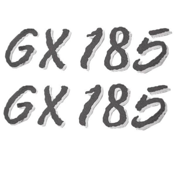 Boat Decal Glastron GX 185 Charcoal Mirror by Glastron