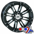 Alu Rim Sti 12x7 4/156 Black, 12hd313, Wheel Offset 4+3