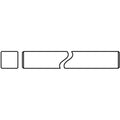 A-400-0015-ai 15/16" Square Shaft