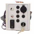South Bay 900 Boat Dual Ignition Panel Aluminum 6 1/4 x 5 1/2 Inch by South Bay