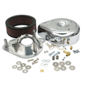 S&s Cycle 84-92 Bt/86-90 Sportster Models Teardrop Chrome Air Cleaner