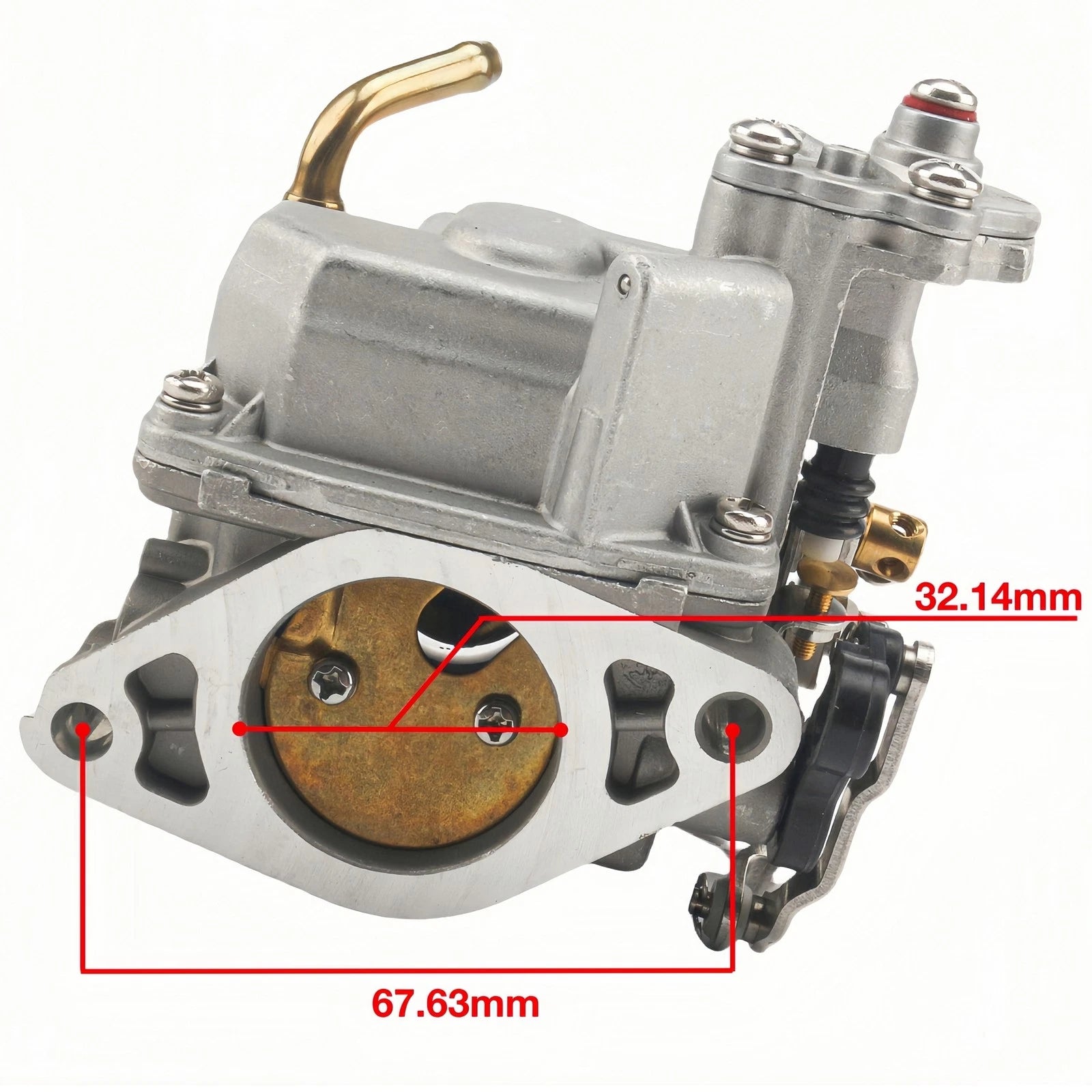 New Carburetor For Mercury 8hp 9.9hp 4-stroke Outboard Engine