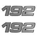 Tracker 131424 Mako 192 Foam Filled Boat Decals (Pair) by Tracker