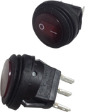Open Trail Round Rocker Switch For Atv/utv Lighting Systems