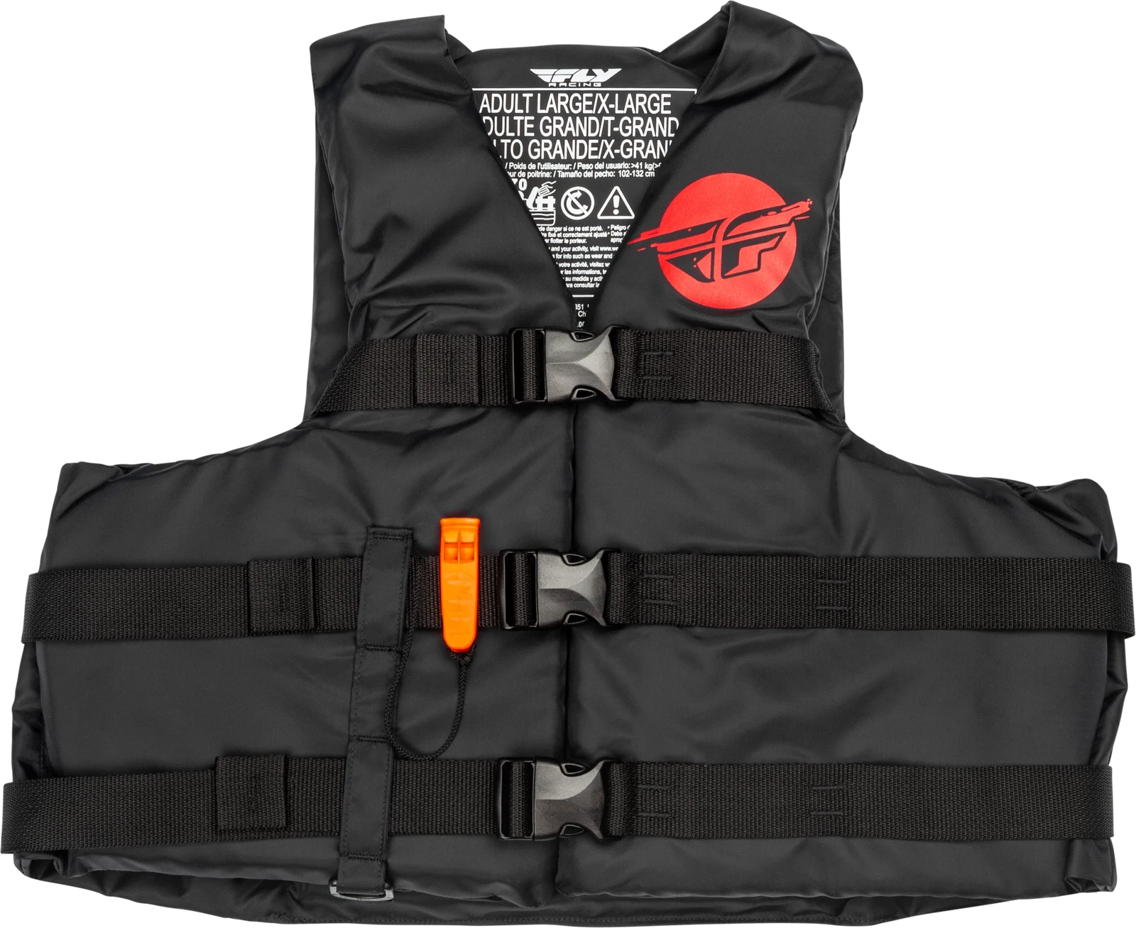 Fly Racing 221-304103x Unisex 3x-large Nylon Flotation Vest For