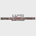 Lund Boat Decal 60th Anniversary Fish Ruler Sticker by Lund