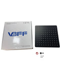 Vbff Shower Head, 10 Inch-square Shower Head, 1.8GPM Flow Rate (Matte