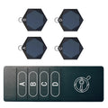 New 4-in-1 Abs Wireless Alarm Key Finder Anti Lost Tag Tracker Wallet