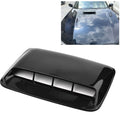 Accessories Hood Scoop Cover Bonnet Car Vent Decorative Gloss Black