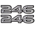 Rinker Boat Brand Decal | 246 Stickers (Pair) by Rinker
