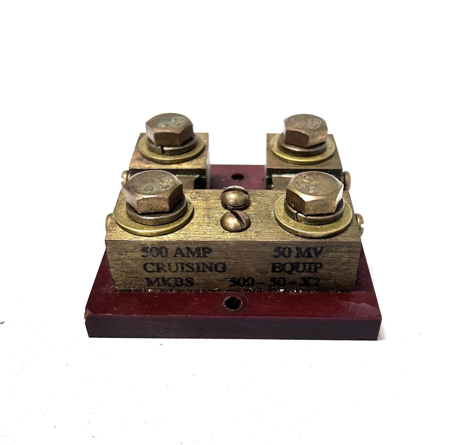 Cruising Equip 500-50-x2, Mkbs Shunt 500 Amp 50mv | Hook & Hull Co