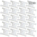 Door Trim Moulding Clip Fixed Clip Plastic Rocker Panel Clip White