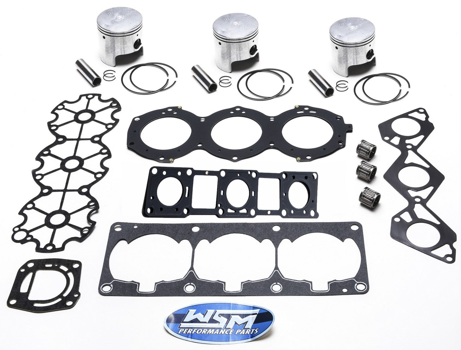 Yamaha SUV GP XL 1200 Non-PV Piston Gasket Top End Rebuild Kit +1mm by Yamaha